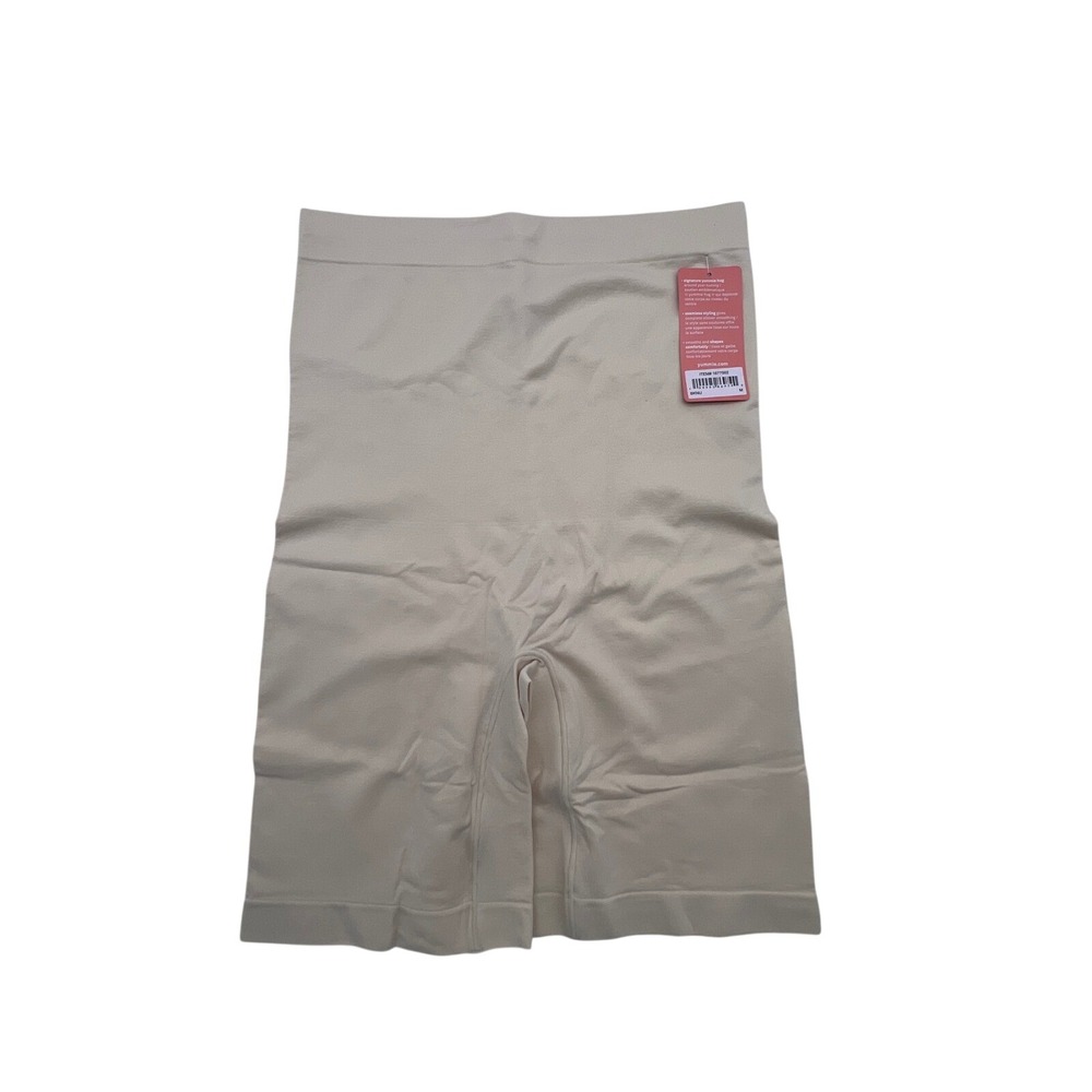 Yummie Heather Thomson Seamless Shapewear Shorts Beige Nude 1677502 Women M